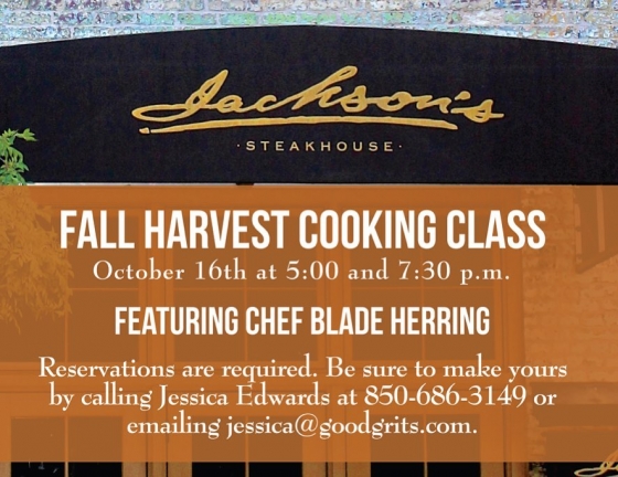 Fall Harvest Cooking Class