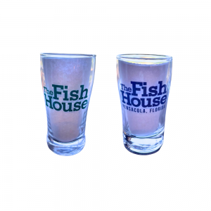 Fish House Shot Glass 5 0z.
